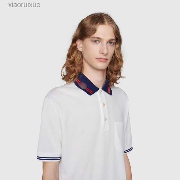 men's polos summer polo shirt polo neck short sleeve t-shirt large men's clothing fashion label high-end business casual half coll, White;black
men's polos summer polo shirt polo neck short sleeve t-shirt large men's clothing fashion label high-end business casual half coll, White;black