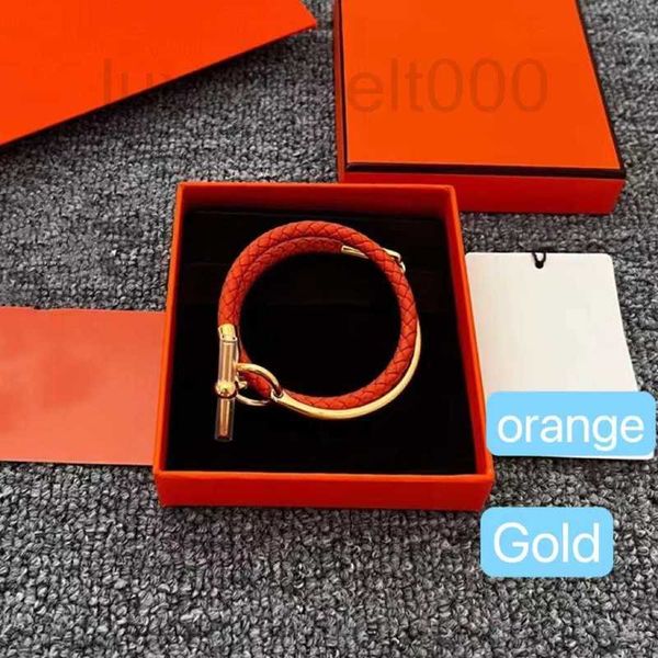 luxury women bracelet chain designer ot buckle gold double-layer cowhide braided hand rope neutral fashion couple jewelry, Black
luxury women bracelet chain designer ot buckle gold double-layer cowhide braided hand rope neutral fashion couple jewelry, Black