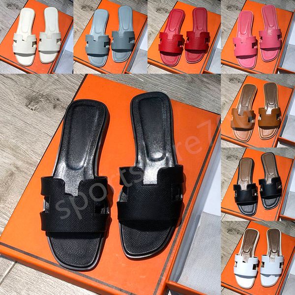with box luxury beach sandals classic genuine leather slippers designer slides women flat slide flip flops crocodile skin sandal womens shoe, Black
with box luxury beach sandals classic genuine leather slippers designer slides women flat slide flip flops crocodile skin sandal womens shoe, Black