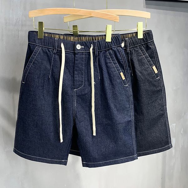 men's shorts summer men's straight denim shorts brushed elastic waist bag casual men's beach shorts cargo jeans bermuda 23041, White;black
men's shorts summer men's straight denim shorts brushed elastic waist bag casual men's beach shorts cargo jeans bermuda 23041, White;black