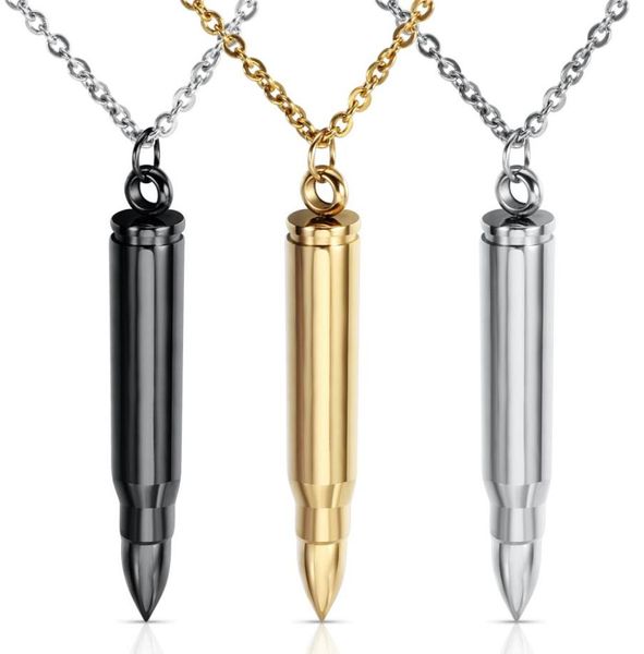 18k gold plated mens titanium steel bullet open pendant necklace perfume essential oil diffuser necklace name custom engraving gif3935734, Silver
18k gold plated mens titanium steel bullet open pendant necklace perfume essential oil diffuser necklace name custom engraving gif3935734, Silver