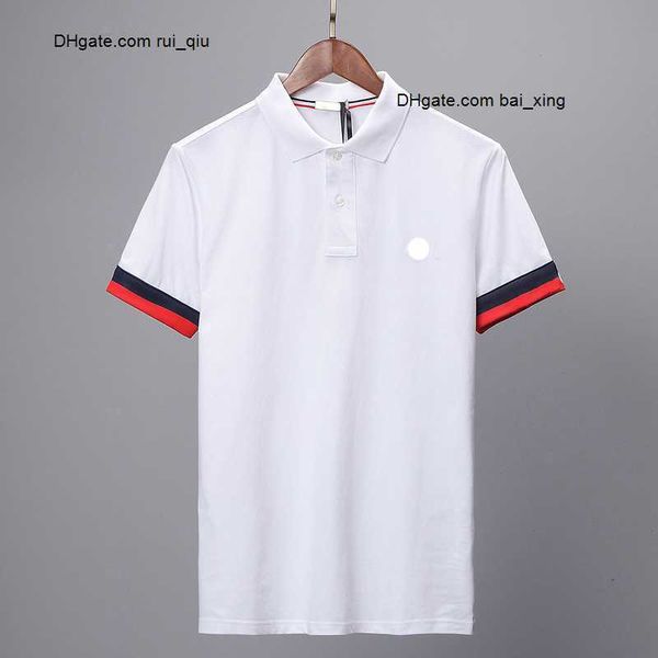 polos mens designer t shirt luxury embroidered badge on chest women tshirts arm has letters men's polo, White;black
polos mens designer t shirt luxury embroidered badge on chest women tshirts arm has letters men's polo, White;black