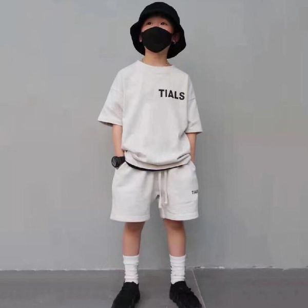 boys girls clothing sets with letters print summer tracksuit children's sportsuit short two-piece suit kids casual suits 6 colors, White
boys girls clothing sets with letters print summer tracksuit children's sportsuit short two-piece suit kids casual suits 6 colors, White