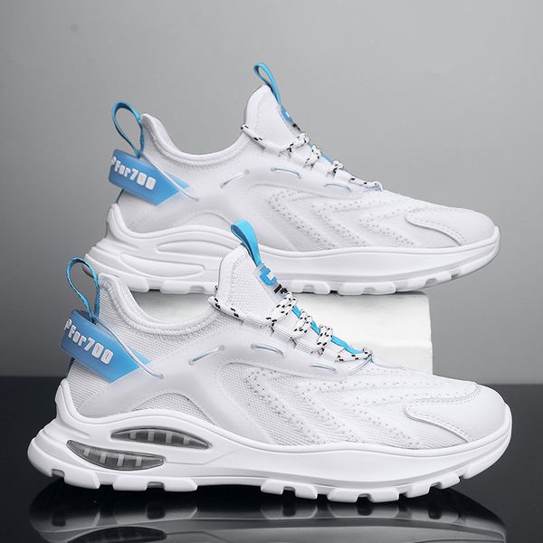 mens trainers running shoes white black blue breathable mesh durable comfortable jogging flat low sneakers
mens trainers running shoes white black blue breathable mesh durable comfortable jogging flat low sneakers