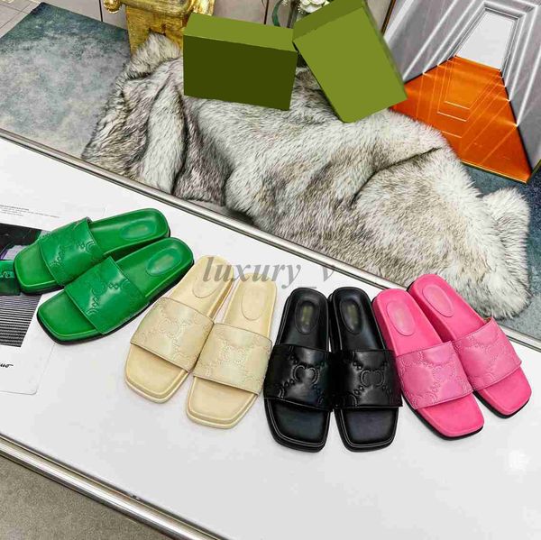 designer embroidery slippers sewing seam slipper women square toes slides brand leather sandals rubber sole flats summer flip flops, Black
designer embroidery slippers sewing seam slipper women square toes slides brand leather sandals rubber sole flats summer flip flops, Black