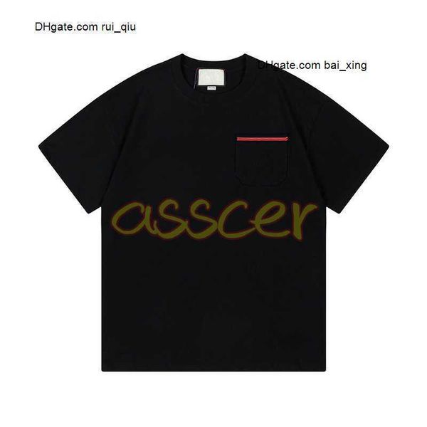 men summer womens black white t shirt couples fashion letter print tees round neck t shirts with pocket size xs, White;black
men summer womens black white t shirt couples fashion letter print tees round neck t shirts with pocket size xs, White;black