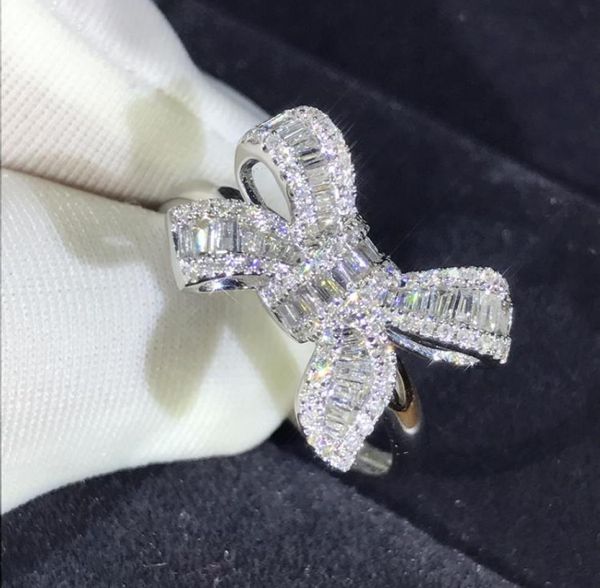 fashion lovely bow designer band rings for wedding shining crystal luxury ring with cz diamond stone for women1552025, Silver
fashion lovely bow designer band rings for wedding shining crystal luxury ring with cz diamond stone for women1552025, Silver