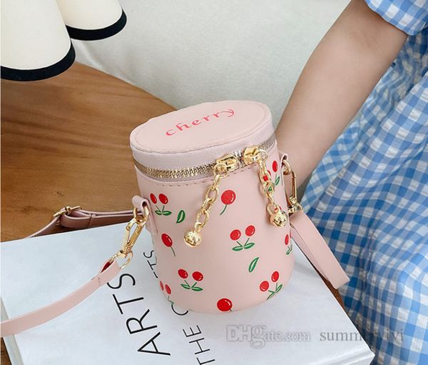 kids cherry printed handbags girls crossbody circular bucket cosmetics bags fashion children single shoulder bag z1474, Black
kids cherry printed handbags girls crossbody circular bucket cosmetics bags fashion children single shoulder bag z1474, Black