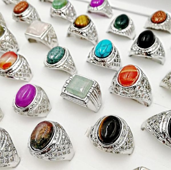 fashion 30pieceslot natural gemstone band rings mix style pine stone size 18cm22mm fit women039s men039s party jewe2751579, Silver
fashion 30pieceslot natural gemstone band rings mix style pine stone size 18cm22mm fit women039s men039s party jewe2751579, Silver