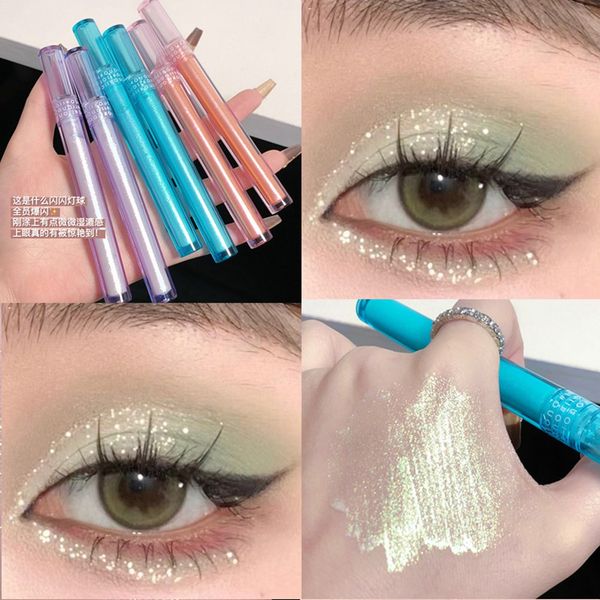 mermaid glitter women pearlescent liquid eyeshadow highlighter shiny eyeliner glitter diamond liquid sparkling eyeshadow waterproof eye make
mermaid glitter women pearlescent liquid eyeshadow highlighter shiny eyeliner glitter diamond liquid sparkling eyeshadow waterproof eye make