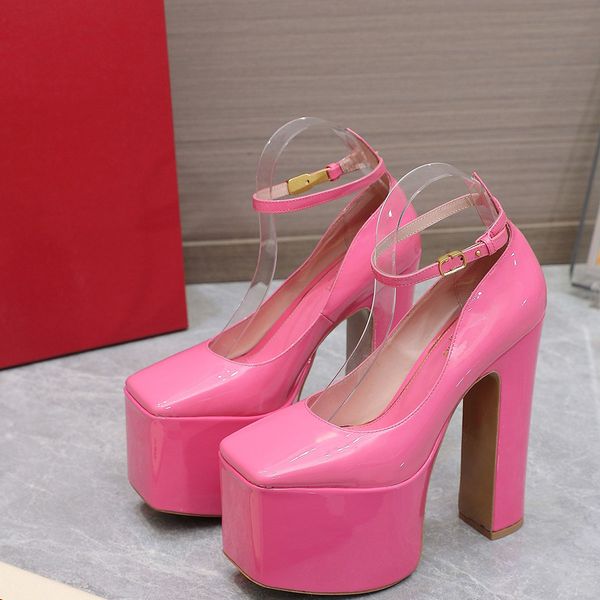 tan-go platform pumps heels shoes chunky block heeled square toe women's luxury designers patent leather outsole evening dress shoes 15, Black
tan-go platform pumps heels shoes chunky block heeled square toe women's luxury designers patent leather outsole evening dress shoes 15, Black