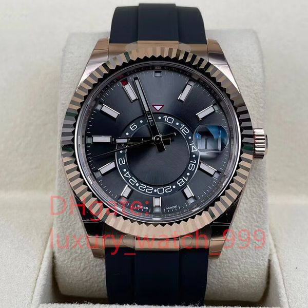 mens watch automatic mechanical 18k rose gold stainless steel black dial classic rubber strap adjustable business master wristwatch with ori, Slivery;brown
mens watch automatic mechanical 18k rose gold stainless steel black dial classic rubber strap adjustable business master wristwatch with ori, Slivery;brown