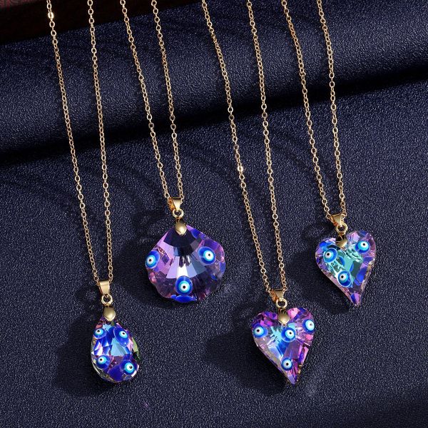 s3556 evil eye pendant necklace for women magic color crystal glass love turkish blue eyes choker necklaces, Silver
s3556 evil eye pendant necklace for women magic color crystal glass love turkish blue eyes choker necklaces, Silver