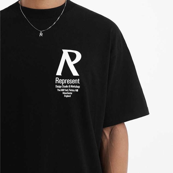 men's t-shirts represent designer fashion studio minimale letters print trend high street recreative crew neck short sleeve tee men, White;black
men's t-shirts represent designer fashion studio minimale letters print trend high street recreative crew neck short sleeve tee men, White;black