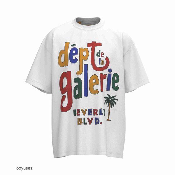 dept american 2023 mens shirt galleryes t shirts fashion brand same rainbow letter printed men's women's short-sleeved t-shirt, White;black
dept american 2023 mens shirt galleryes t shirts fashion brand same rainbow letter printed men's women's short-sleeved t-shirt, White;black