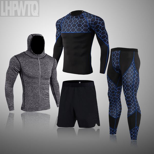 men's tracksuits compression sportswear suits gym tights training clothes workout jogging sports set running rashguard tracksuit for me, Gray
men's tracksuits compression sportswear suits gym tights training clothes workout jogging sports set running rashguard tracksuit for me, Gray
