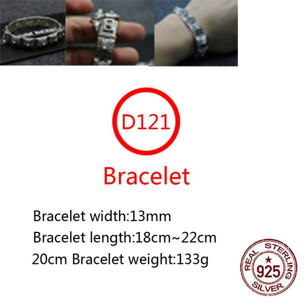 d121 s925 sterling silver bracelet fashion letter personalized vintage square cross flower punk hip hop jewelry style lover gift, Golden;silver
d121 s925 sterling silver bracelet fashion letter personalized vintage square cross flower punk hip hop jewelry style lover gift, Golden;silver