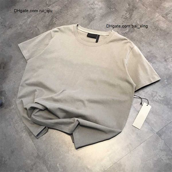 summer spring 2022 new couple t shirt men's and women's trend street fashion thick offset printing letters casual loose round neck, White;black