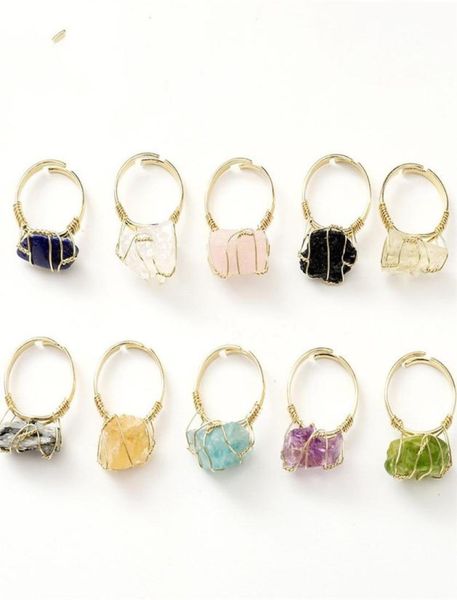irregular natural crystal stone adjustable gold plated band rings for women men fashion party club punk jewelry 1216 b38420607, Golden;silver
irregular natural crystal stone adjustable gold plated band rings for women men fashion party club punk jewelry 1216 b38420607, Golden;silver