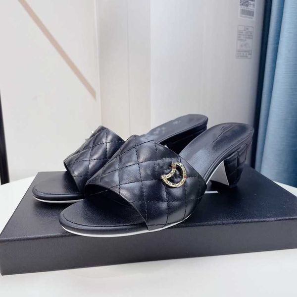 6cm 35-41 women size slippers rev lambskin quilted c gold logo cone heel mules slides sandals 22p black white light pink mid block heels pum
6cm 35-41 women size slippers rev lambskin quilted c gold logo cone heel mules slides sandals 22p black white light pink mid block heels pum