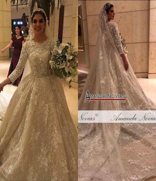 chamagne 3d flowers ball gown wedding dresses muslim long sleeves open back plus size bridal gown real pictures4266115, White
chamagne 3d flowers ball gown wedding dresses muslim long sleeves open back plus size bridal gown real pictures4266115, White