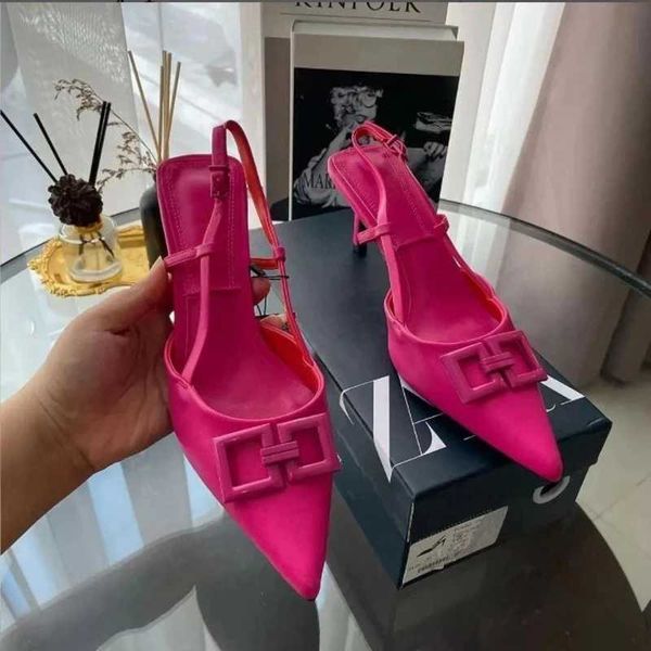 nxy sandals stiletto pumps summer women high heel slingback fashion temperament formal dress banquet pluse size 230406, Black
nxy sandals stiletto pumps summer women high heel slingback fashion temperament formal dress banquet pluse size 230406, Black