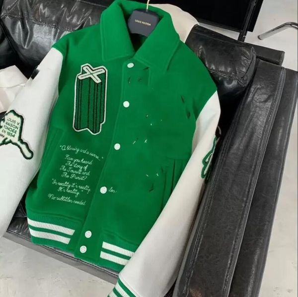 22 designer skull green coat jacket fashion clothes trend autumn and winter new street style button stitching color men women the same style, Black;brown
22 designer skull green coat jacket fashion clothes trend autumn and winter new street style button stitching color men women the same style, Black;brown