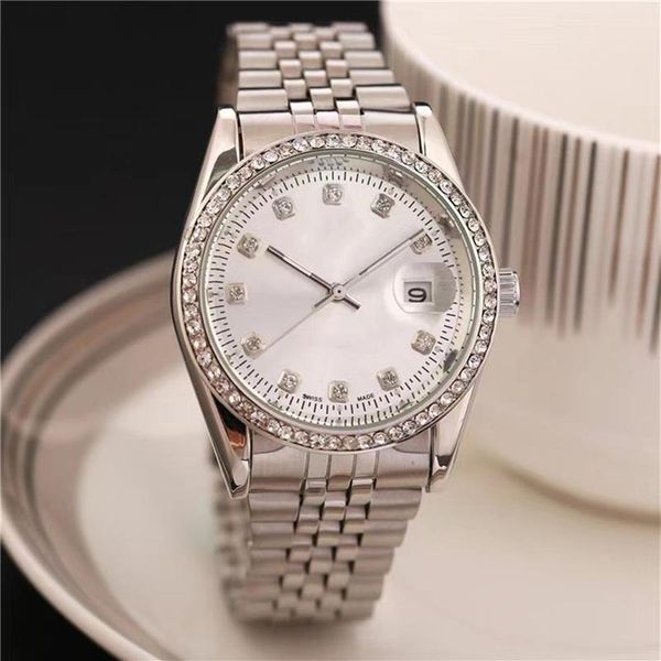 brand watches fashion women ladies girl crystal style dial metal steel band quartz luxury wrist watch x195283p, Slivery;brown
brand watches fashion women ladies girl crystal style dial metal steel band quartz luxury wrist watch x195283p, Slivery;brown
