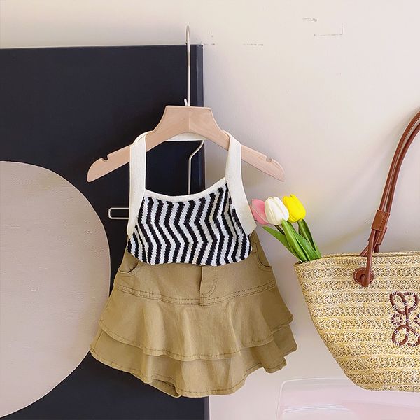 clothing sets kids girls short vest summer versatile sleeveless high waist ruffle shorts set baby girl boutique clothes 230412, White
clothing sets kids girls short vest summer versatile sleeveless high waist ruffle shorts set baby girl boutique clothes 230412, White