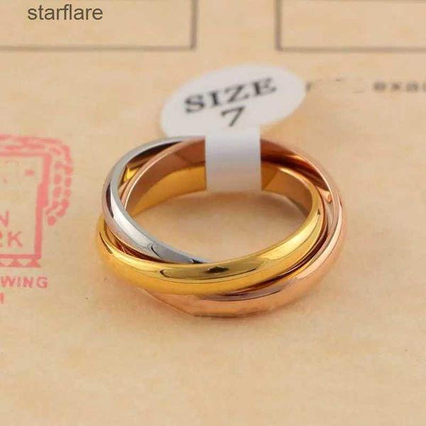 classic three-rings ring for men women couple fashion simple style rings with three colors rose gold rings, Silver
classic three-rings ring for men women couple fashion simple style rings with three colors rose gold rings, Silver