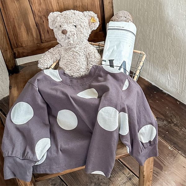 t-shirts deer jonmi spring preschool children's polka dot print long sleeve t-shirt korean fashion casual children's zipper 230412, Blue
t-shirts deer jonmi spring preschool children's polka dot print long sleeve t-shirt korean fashion casual children's zipper 230412, Blue
