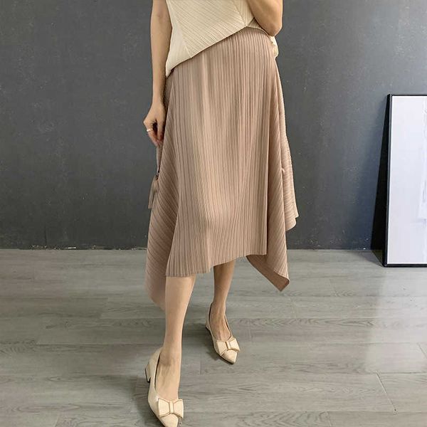 women's irregular pleated slim fit large fat mm half 2023 spring/summer new commuter skirt, Black
women's irregular pleated slim fit large fat mm half 2023 spring/summer new commuter skirt, Black