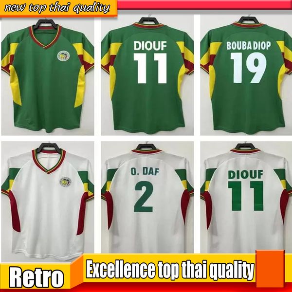 2002 2003 senegal retro soccer jerseys 02 03 vintage football shirts classic home away green white camisetas de futbol o.daf diop h.camara k, Black;yellow
2002 2003 senegal retro soccer jerseys 02 03 vintage football shirts classic home away green white camisetas de futbol o.daf diop h.camara k, Black;yellow