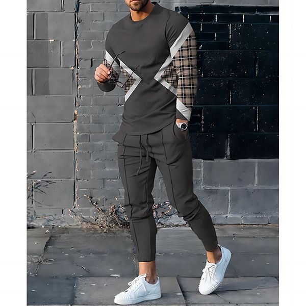 men s tracksuits 2023 autumn tracksuit long sleeve t shirt pant suit streetwear vintage sweatshirt oversized clothing 2 piece sets 230411, Gray
men s tracksuits 2023 autumn tracksuit long sleeve t shirt pant suit streetwear vintage sweatshirt oversized clothing 2 piece sets 230411, Gray