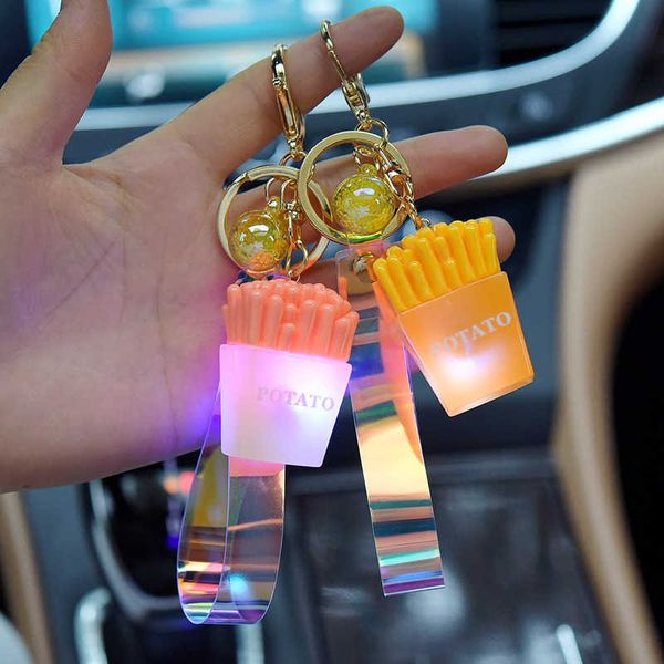 key rings creative personality gourmet keychain cute popcorn fries with light car key chain bag pendant small gift car bling accessories aa2, Slivery;golden
key rings creative personality gourmet keychain cute popcorn fries with light car key chain bag pendant small gift car bling accessories aa2, Slivery;golden
