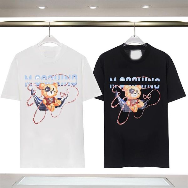 2023 designer summer bear letter logo printed round neck short sleeve t-shirt loose 100 match men's and women's same styles-xxxl, White;black
2023 designer summer bear letter logo printed round neck short sleeve t-shirt loose 100 match men's and women's same styles-xxxl, White;black