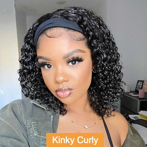 hair wigs braziliaanse kinky krullend hoofdband pruik menselijk haar 10 24inch lijmloze pruiken voor vrouwen gemakkelijk te gaan 180% 230412, Black
hair wigs braziliaanse kinky krullend hoofdband pruik menselijk haar 10 24inch lijmloze pruiken voor vrouwen gemakkelijk te gaan 180% 230412, Black