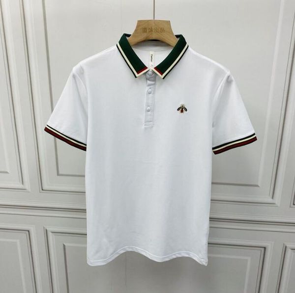 ag310 white designer clothes men's polos summer slim short sleeve men polo shirt tee mens clothes, White;black
ag310 white designer clothes men's polos summer slim short sleeve men polo shirt tee mens clothes, White;black