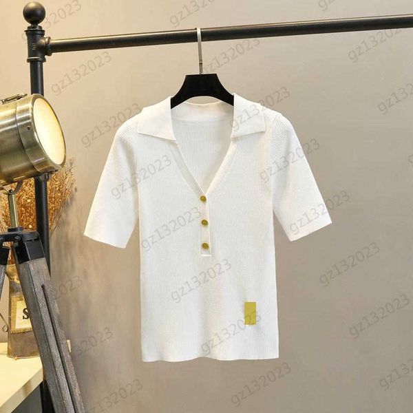 fashion t-shirts metal logo trim custom button v-neck pullover tee slim version type solid color shoulder short sleeve slim knitted 3 color, White
fashion t-shirts metal logo trim custom button v-neck pullover tee slim version type solid color shoulder short sleeve slim knitted 3 color, White