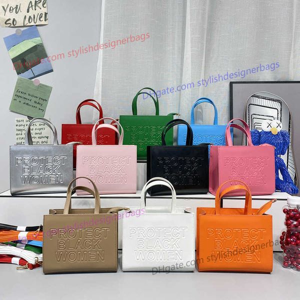 

totes fashion letters tote bag designer women handbags luxury pu leather shoulder crossbody bags protect black people shopper bag 2022 412f3