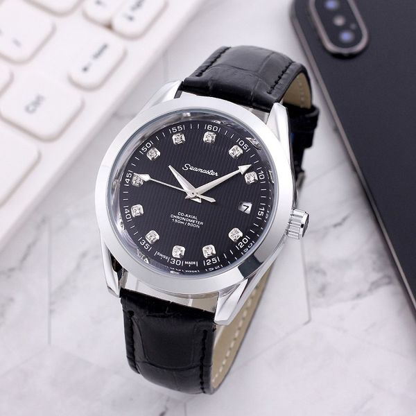 omeg wristwatches for men 2023 new mens watches 40mm three stitches automatic mechanical watch luxury brand leather strap men fashion montre, Slivery;golden
omeg wristwatches for men 2023 new mens watches 40mm three stitches automatic mechanical watch luxury brand leather strap men fashion montre, Slivery;golden