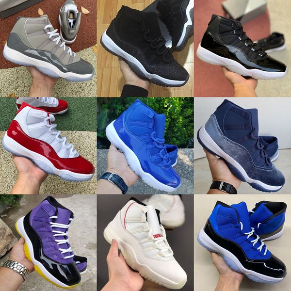 11 retro basketball shoes men women 11s cherry midnight navy cool grey 25th anniversary 72-10 low bred legend blue space jam platinum tint m
11 retro basketball shoes men women 11s cherry midnight navy cool grey 25th anniversary 72-10 low bred legend blue space jam platinum tint m