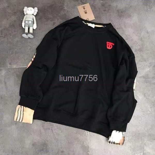 sweatshirt bby designer sweater mens tb embroidery pullover coat men women long sleeve tshirt plaid splice hoodie casual sw tk6p, Black
sweatshirt bby designer sweater mens tb embroidery pullover coat men women long sleeve tshirt plaid splice hoodie casual sw tk6p, Black
