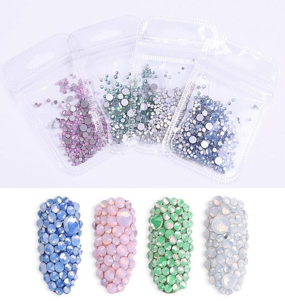 ss0420 mixed size opal white crystal nail art rhinestones decorashion diamond for nail tips manicure stone accessories4842176, Black
ss0420 mixed size opal white crystal nail art rhinestones decorashion diamond for nail tips manicure stone accessories4842176, Black