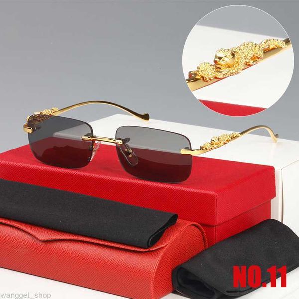 2023classic fashion square sunglasses men women exquisite cheetah optical eyeglasses small leopard silver gold metal frames with box glass, Black
2023classic fashion square sunglasses men women exquisite cheetah optical eyeglasses small leopard silver gold metal frames with box glass, Black
