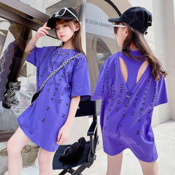 tshirts 8 10 years girls long 2023 summer streetwear fashion baby teen print backless purple tee shirt 10 to 12 outfit 230412, Blue
tshirts 8 10 years girls long 2023 summer streetwear fashion baby teen print backless purple tee shirt 10 to 12 outfit 230412, Blue