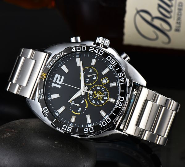 aaa mens watches quartz movement pilot watch all dial work chronometre wristwatch leather strap stainless steel case waterproof clock montre, Slivery;brown
aaa mens watches quartz movement pilot watch all dial work chronometre wristwatch leather strap stainless steel case waterproof clock montre, Slivery;brown