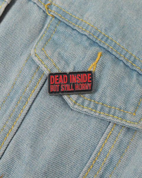 dead inside but still horny enamel pins custom punk brooches lapel badges cool gothic quotes jewelry gift for friends4910248, Blue
dead inside but still horny enamel pins custom punk brooches lapel badges cool gothic quotes jewelry gift for friends4910248, Blue