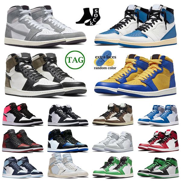 2023 designer athletic basketball shoes jumpman 1 multi color black phantom black white true blue reverse laney washed black men women athle, White;red
2023 designer athletic basketball shoes jumpman 1 multi color black phantom black white true blue reverse laney washed black men women athle, White;red
