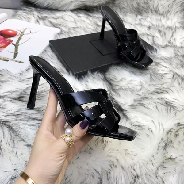 2023 tribute heeled mules women high heel sandals smooth leather designer luxury lady outdoor shoes beach casual sandals 2023000, Black
2023 tribute heeled mules women high heel sandals smooth leather designer luxury lady outdoor shoes beach casual sandals 2023000, Black
